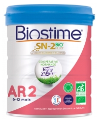 SN-2 Bio Plus Anti-Régurgitations 2ème Âge de 6 à 12 Mois 800 g