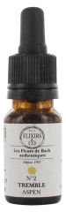 Elixirs & Co Authentic Bach Flower Remedies No. 2 Aspen Organic 10 ml