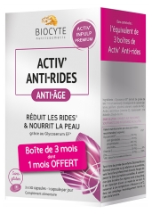 Biocyte Activ' Anti-Wrinkles 3 x 30 Capsules
