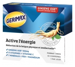 Gerimax Activa la Energ&iacute;a 30 Comprimidos