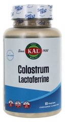 Kal Colostrum Lactoferrin 60 Vegetable Capsules 