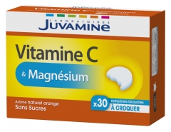 Juvamine Vitaminas C & Magnis 30 Dvigubo sluoksnio tablečių