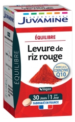 Juvamine Levure de Riz Rouge Coenzyme Q10 30 Comprimés