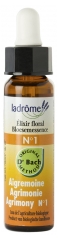 Ladrôme Bach Flower Remedies No. 1 : Agrimony Organic 10 ml