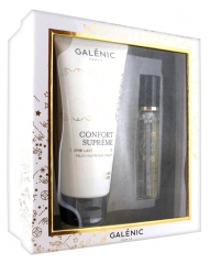 Galénic Coffret Confort Suprême Crème Lactée Nutritive 100 ml + Huile Sèche Parfumée 15 ml