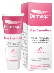 Dermagor Mes Essentiels Crème Hydratante Visage 24H Légère 40 ml