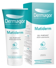 Dermagor Matiderm Puhdistusgeeli 200 ml