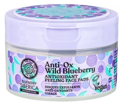 Natura Siberica Blueberry Siberica Antioxidant Peeling Face Pads 20 Pads