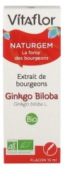 Vitaflor Naturgem Extracto de Brotes de Ginkgo Biloba Bio 15 ml