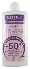Cattier Gynea Intimate Cleansing Gentle Care 2 x 500ml