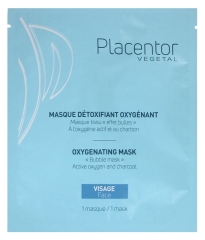 Placentor Végétal Masque Visage Détoxifiant Oxygénant 20 ml