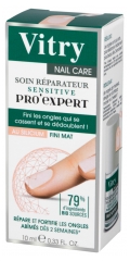 Vitry Nail Care Soin Réparateur Sensitive Pro'Expert au Silicium Fini Mat 10 ml