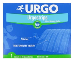 Urgo Urgostrips 10 Sutures Adhésives Stériles