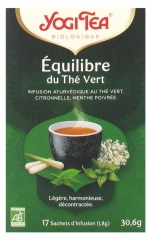 Yogi Tea Équilibre du Thé Vert Bio 17 Sachets