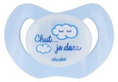 Dodie Physiological Night Silicone Soother 0-6 Months N°P39