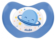 Dodie Physiological Pacifier Night Silicone 6 Months and + N°P40