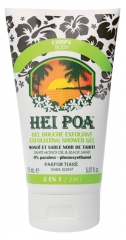 Hei Poa 2-in-1 Exfoliating Shower Gel 150ml