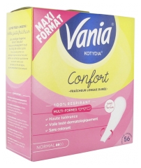 Vania Kotydia Confort Normal Multiformes Sans Parfum 56 Protège-Lingeries