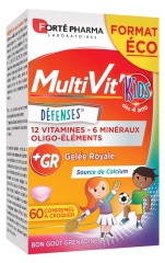Forté Pharma MultiVit'Kids Défenses 60 Comprimidos Masticables