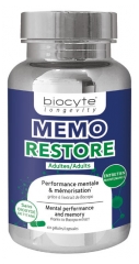 Biocyte Longevity Memo Restore Adultes 60 Gélules
