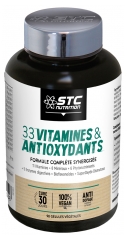 STC Nutrition 33 Vitamines &amp; Antioxydants 90 Gélules Végétales