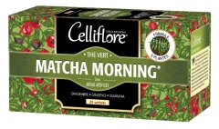 Thé Vert Matcha Morning aux 5 Plantes 25 Sachets