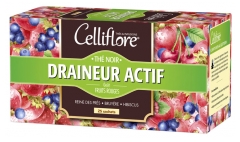 Celliflore Draineur Actif Thé Noir 25 Sachets