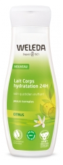 Weleda Lait Corps Hydratation 24H au Citrus 200 ml