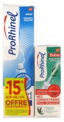 ProRhinel Spray Nasal Niños/adultos 100 ml + Spray Nasal Extra de Eucalipto 20 ml