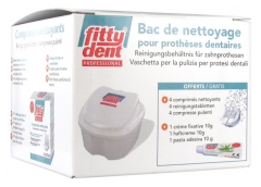 Fittydent Professional Cleaning Bin for Dentures
