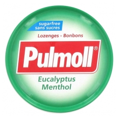 Pulmoll Zuckerfreie Eukalyptus Menthol Süßigkeiten 45 g