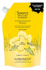 Garancia Kouzeln&yacute; micel&aacute;rn&iacute; zdroj Odličovac&iacute; micel&aacute;rn&iacute; voda Květ pomerančovn&iacute;ku Eko-doplněn&iacute; 400 ml