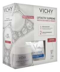 Vichy LiftActiv Cuidado Supremo Antiarrugas y Reafirmante Para Pieles Secas a muy Secas 50 ml + H.A. Epidermic Filler Serum 10 ml Gratis