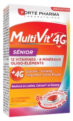 Forté Pharma MultiVit'4G Senior 30 Comprimidos Bicapas