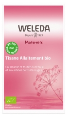 Weleda Maternité Tisane Allaitement Arômes Fruits Rouges et Framboise Bio 20 Sachets