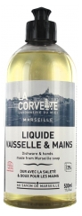 La Corvette Liquide Vaisselle &amp; Mains au Savon de Marseille 500 ml