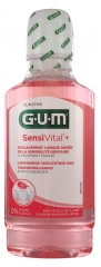 GUM Sensivital+ Bain de Bouche Fluoré 300 ml