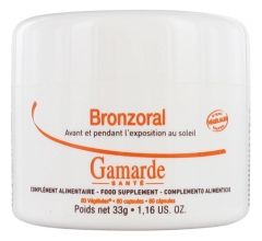 Gamarde Bronzoral Before and After Sun Exposure 80 Capsules