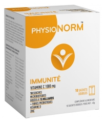 Laboratoire Immubio Physionorm Immunity 10 Double Sachets