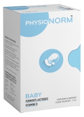Laboratoire Immubio Physionorm Baby Lactic Acid Ferments Vitamin D 7.5 ml