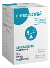 Physionorm Magnésium 60 Comprimés + 30 Gélules