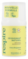 Respire Natural Deodorant Lemon Bergamot Organic 15ml