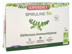 Superdiet Spirulina Organic 20 Phials