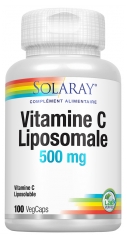 Solaray Vitamina C Liposomal 500 mg 100 Cápsulas Vegetales