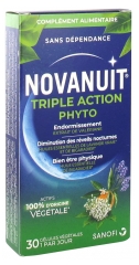 Sanofi Novanuit Triple Action Phyto 30 Vegetable Capsules