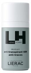 Lierac Homme Déodorant Anti-Transpirant 48H Anti-Traces 50 ml