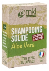MKL Green Nature Shampoing Solide Aloe Vera Tous Types de Cheveux 65 g