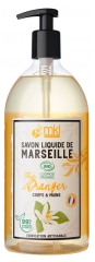 Savon Liquide de Marseille Fleur d'Oranger Bio 1 L