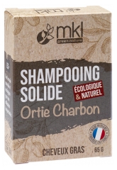 MKL Green Nature Stinging Nettle Charcoal Solid Shampoo Oily Hair 65g