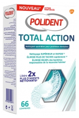 Polident Corega Total Action Cleansing 66 Tablets